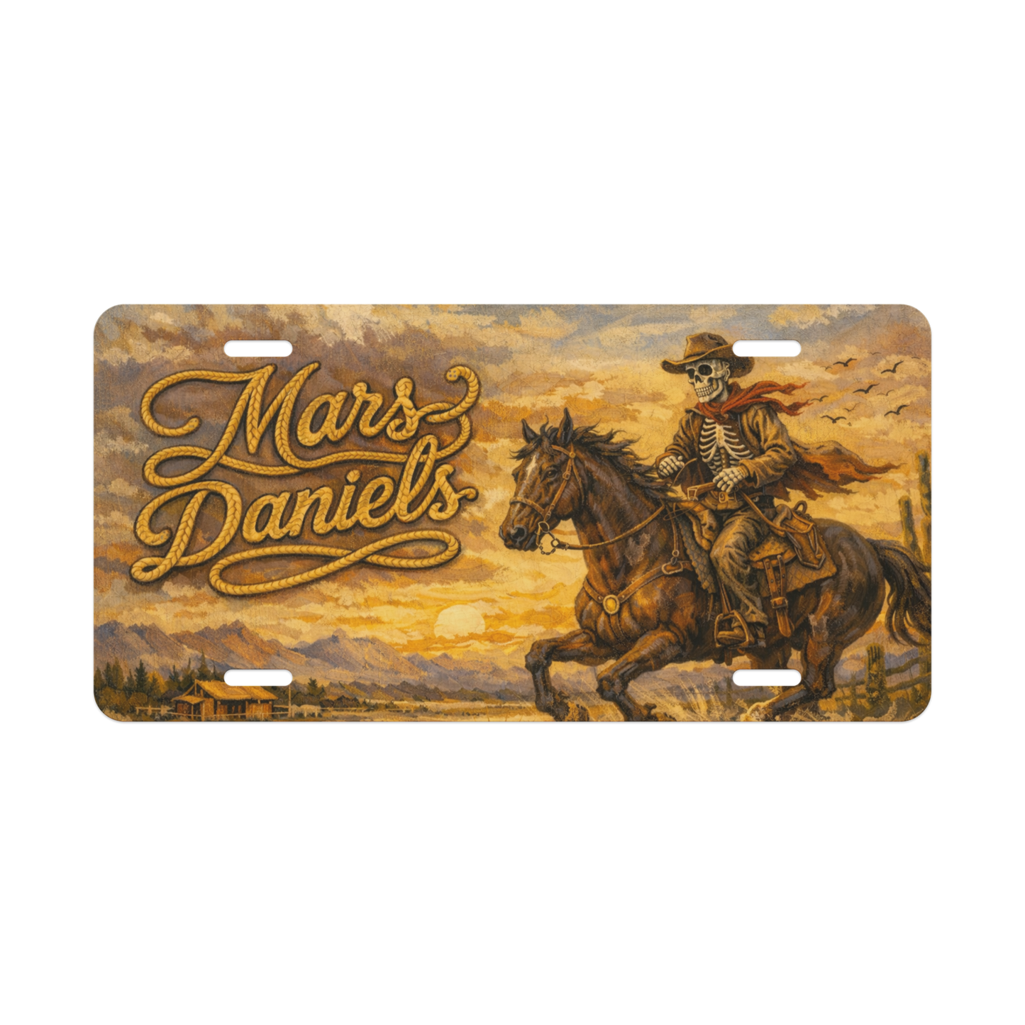 Vanity License Plate