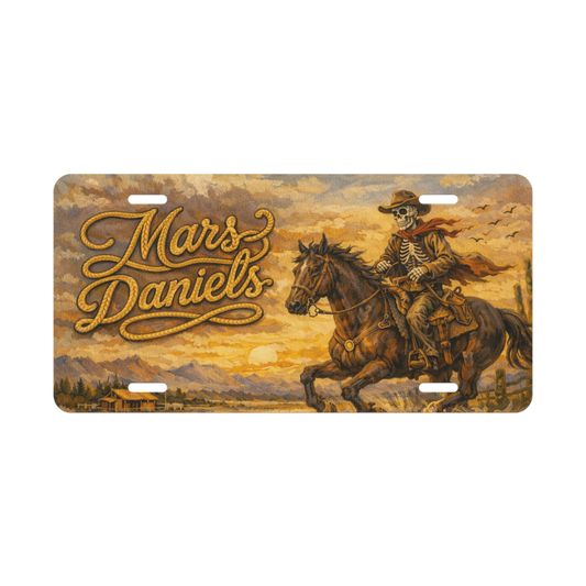 Vanity License Plate